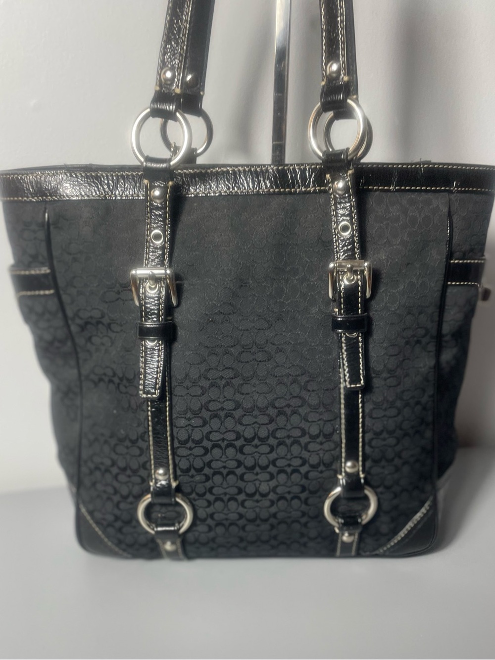 Coach 2008 Signature Mini C's Gallery Tote-COA - Picture 6 of 11